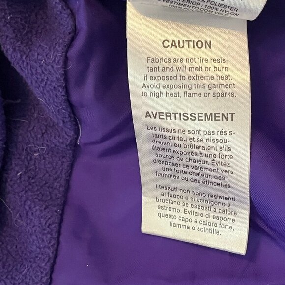 Columbia Snuggly Bunny Bunting baby snowsuit 3-6 months down hooded teal purple - Picture 12 of 14